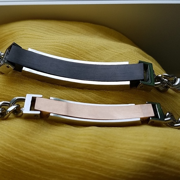 His an hers bracelet set matchin anniversary & mor - Picture 7 of 7